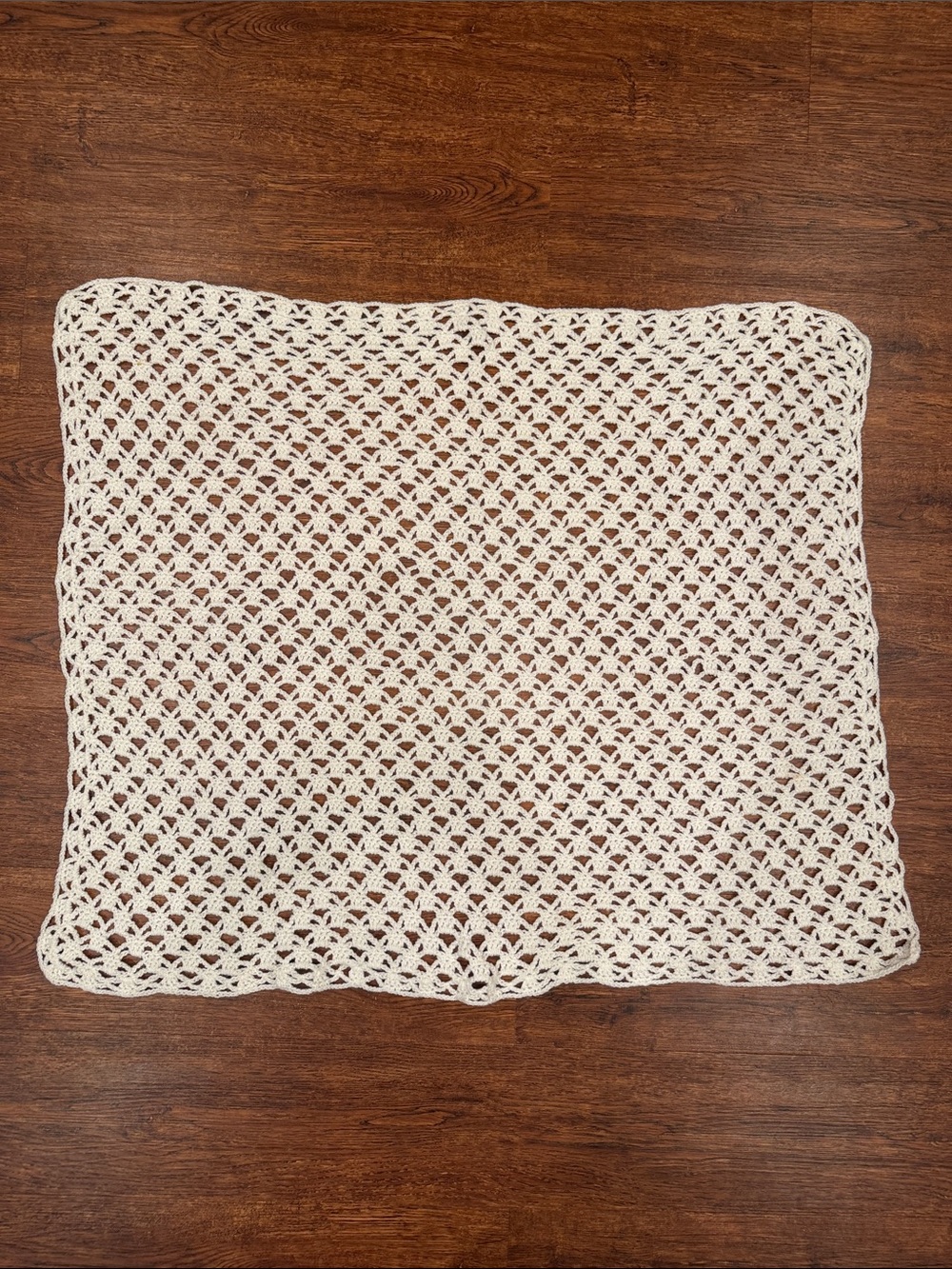 Handcrafted Crochet Throw Blanket/Baby Blanket - Lightweight Decorative Throw